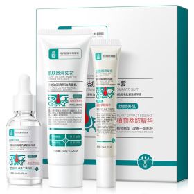 Ice Chrysanthemum Tea Tree Acne Removing Three Piece Set For Oil Control And Shrinkage Control