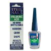 Steel Nails Nail Hardener with Hyaluronic Acid, 0.40 fl oz