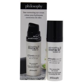 Anti-Wrinkle Miracle Worker Eye Plus by Philosophy for Unisex - 0.5 oz Cream