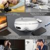 Heated Eye Massager 9 Acupoint Massage For Eyes Birthday Gift For Men And Women Music Heated Eye Massager 180 Degree Foldable