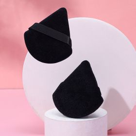 Puff Suede Dry Powder Puff Fan Loose Powder Puff Makeup Sponge