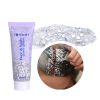 Body Glitter Gel Face Glitters Body Gel Sequins Shimmer Liquid Eyeshadow Holographic Cosmetic Laser Powder Festival Glitter Makeup