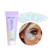 Body Glitter Gel Face Glitters Body Gel Sequins Shimmer Liquid Eyeshadow Holographic Cosmetic Laser Powder Festival Glitter Makeup