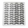 20 Pairs Mink Lashes Natural False Eyelashes Dramatic Volume Fake Lashes Soft Thick Long Eyelashes Wispy Makeup Extension 2022