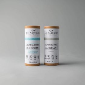 Aluminum-Free Deodorant (Duo) (Scent 1: Naked (Unscented))