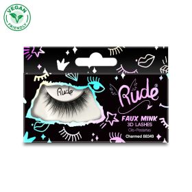 RUDE Essential Faux Mink 3D Lashes (Color: Charmed)