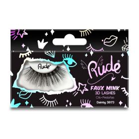 RUDE Essential Faux Mink 3D Lashes (Color: Dainty)