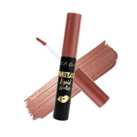 L.A. GIRL Metal Liquid Lipstick (Color: Smolder)