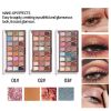 Matte Shimmer Metallic Eyeshadow Pallet Long Lasting Blendable Natural Colors Make Up Eye Shadows Cosmetics