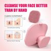 Silicone Face Scrubber-Facial Cleansing Brush Manual Waterproof Cleansing Skin Care Face Brushes for Cleansing and Exfoliating